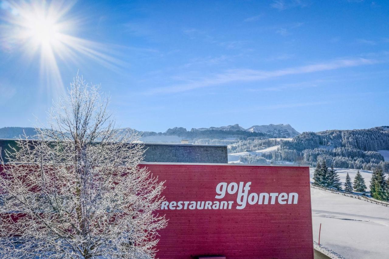 Swiss Mountain Golf-Restaurant Gonten Buitenkant foto